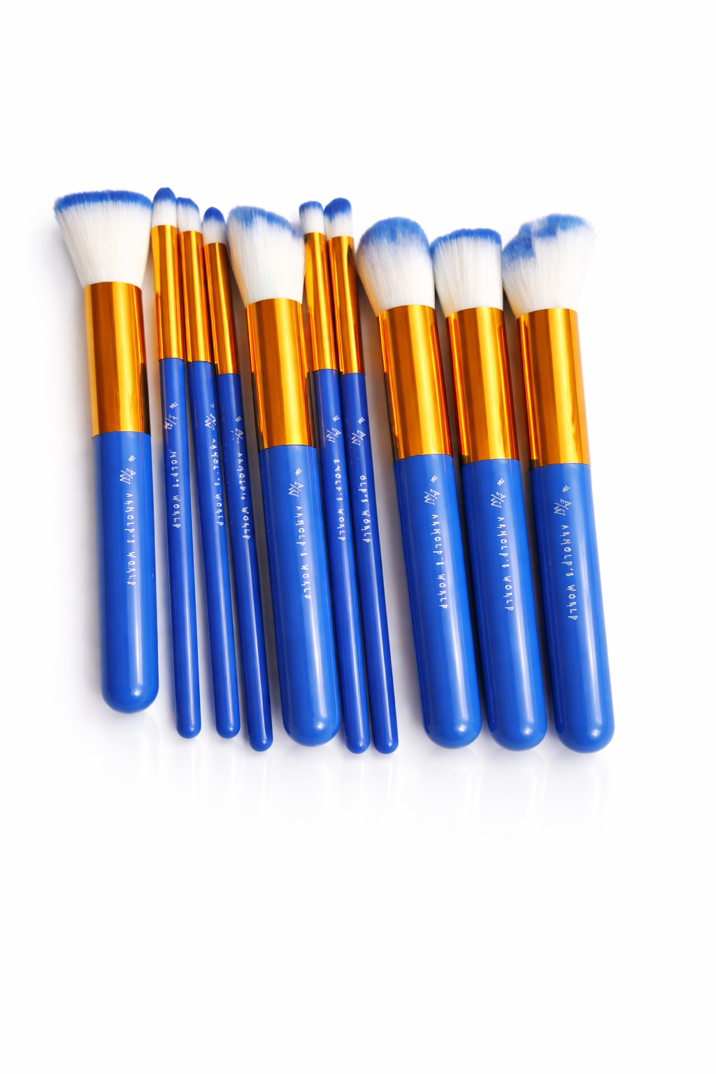 FLAWLESS BADDIE Arnold 10 Makeup Brushes Set