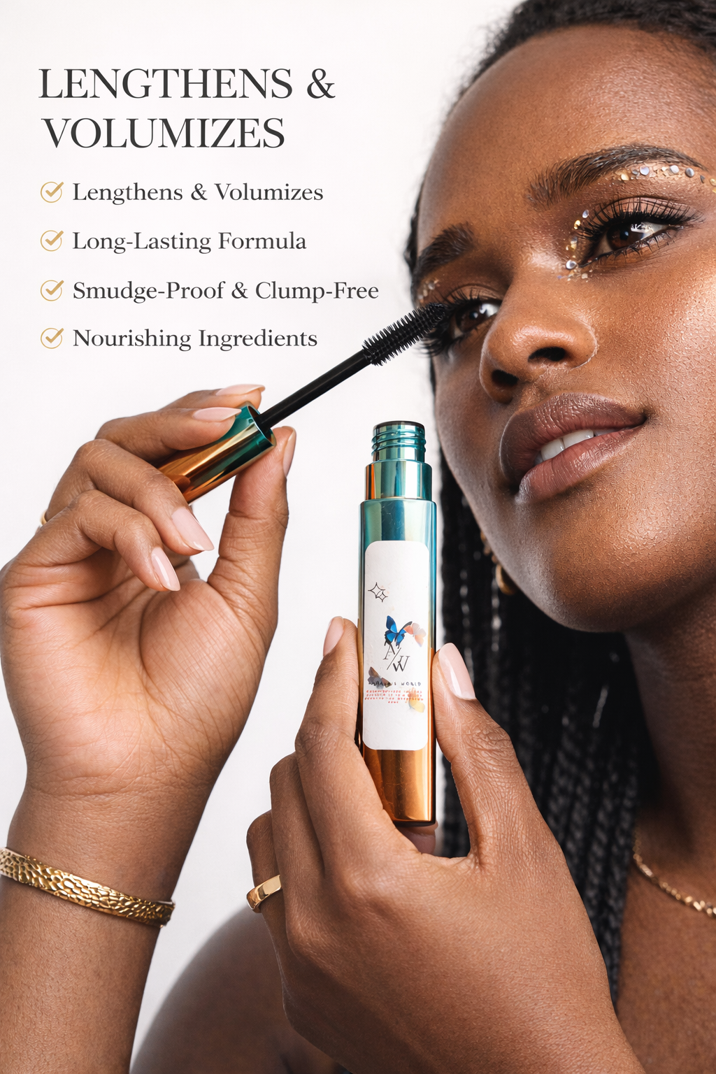 GIFTED Voluminizing Black Mascara